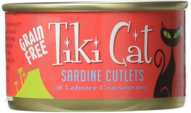 Tiki Pets Cat Hawaiian Grill Bora Bora Sardine Lobster 2.8Oz (Case Of 12)