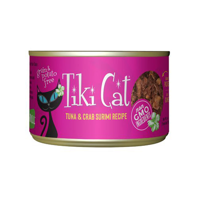 Tiki Pets Cat Lanai Grill Tuna Crab 6Oz (Case Of 8)