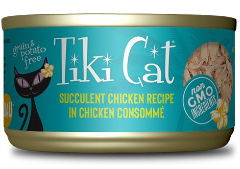 Tiki Cat Puka Puka Luau Succulent Chicken 2.8oz