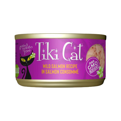 Tiki Pets Cat Hanalei Grill Salmon 6Oz (Case Of 8)