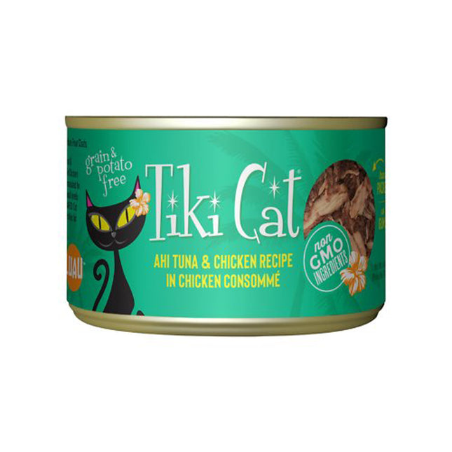 Tiki Pets Cat Hookena Luau Tuna and Chicken 6Oz (Case Of 8)