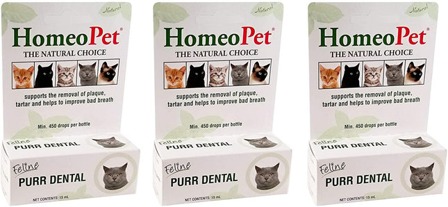 HomeoPet Feline Purr Dental for Cats 0.51 Fl. oz