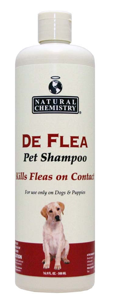 Natural Chemistry Deflea Ready To Use Pet Shampoo 16.9Oz