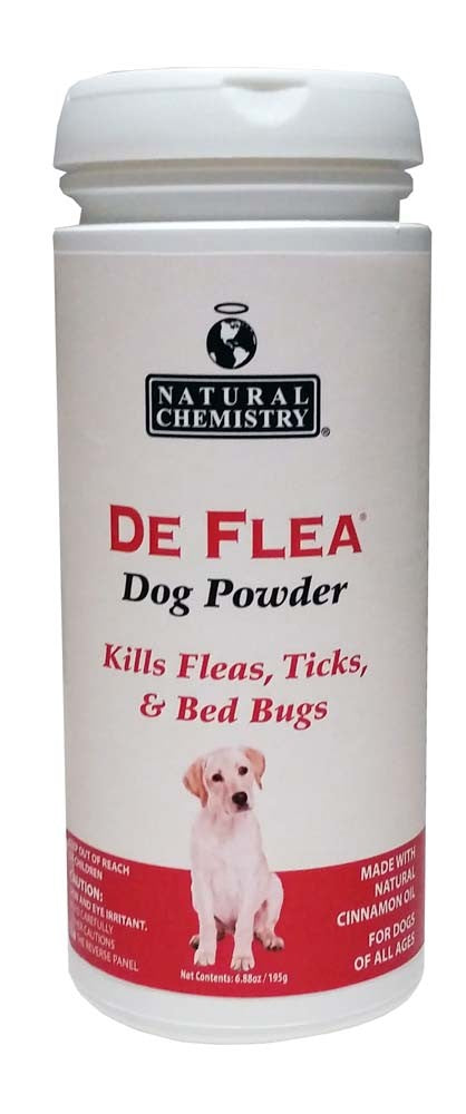 Natural Chemistry Deflea and Tick Powder 6.88Oz