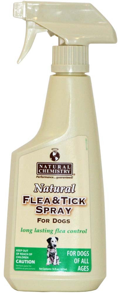 Natural Chemistry Natural Flea and Tick Spray 16Oz