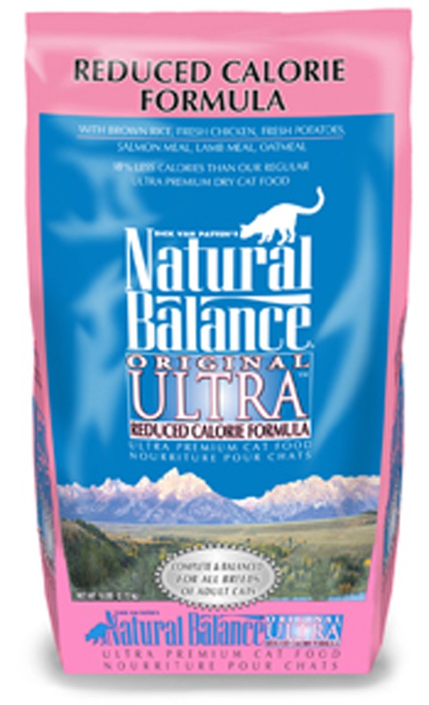 Natural Balance Original Ultra Reduced Calorie Formula Dry Cat Food 6Lb