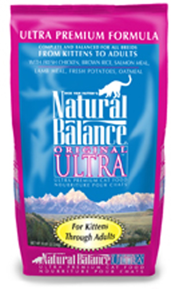 Natural Balance Pet Foods Original Ultra Premium Formula Dry Cat Food 6 lb