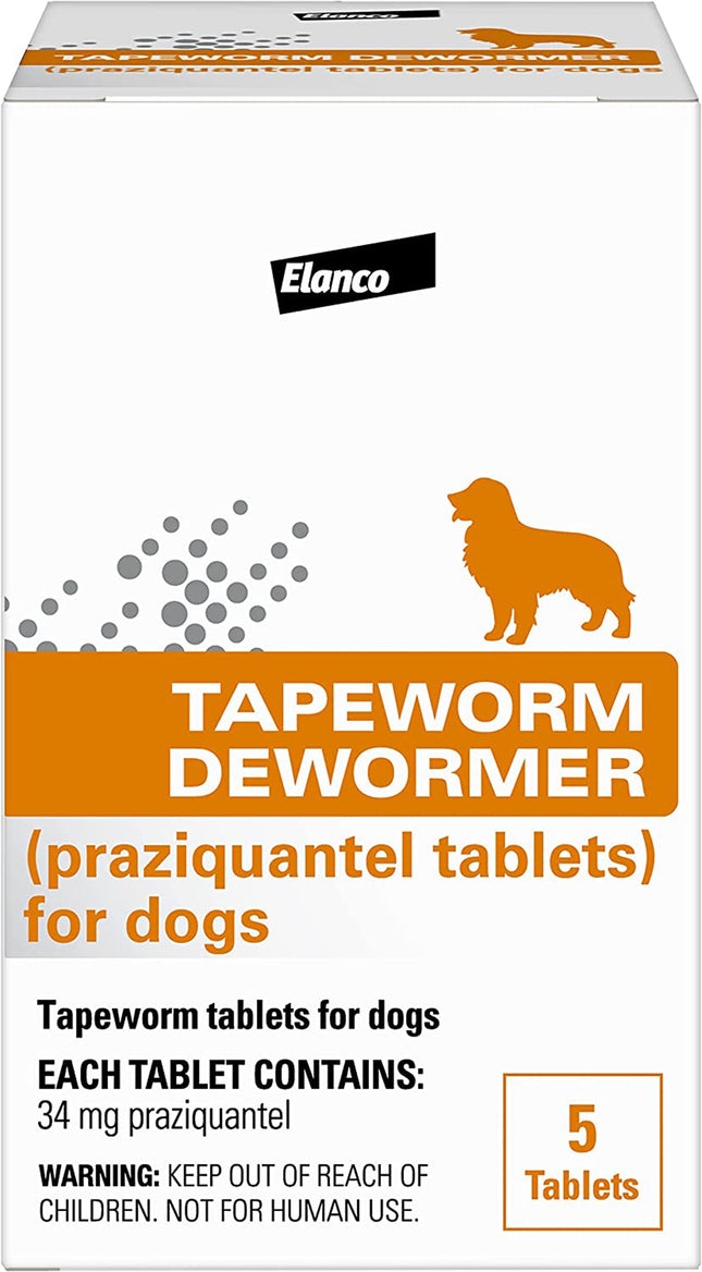 Bayer Tapeworm Dewormer 5ct. Dog