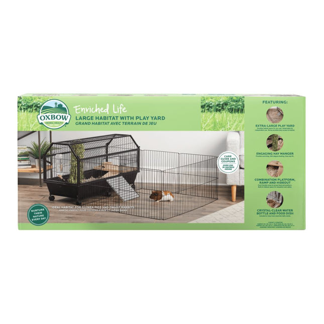 Oxbow Small Animal Habitat Play Yard Large