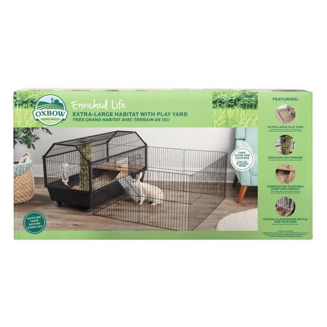 Oxbow Small Animal Habitat Play Yard Extra Large