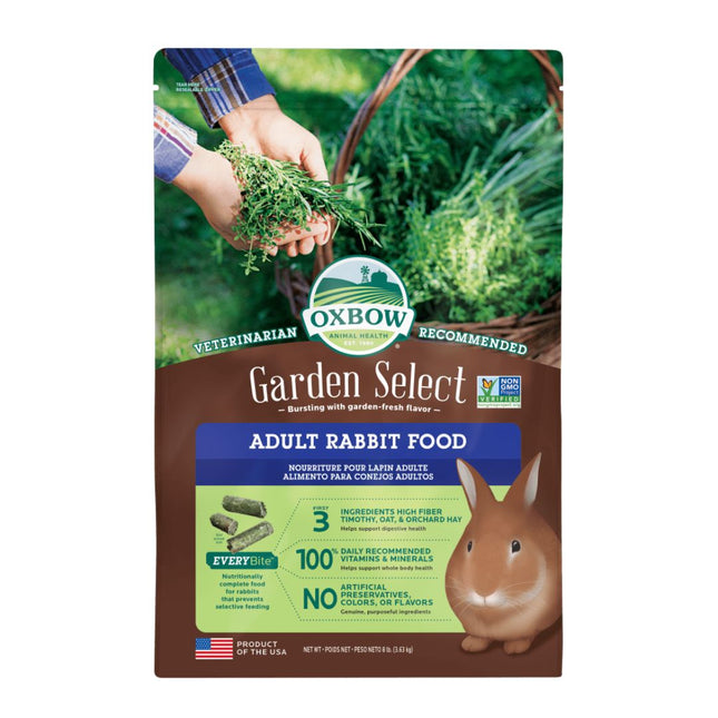 Oxbow Small Animal Garden Select Adult Rabbit 8Lb