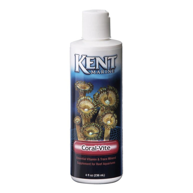 Kent Marine Coral-Vite Bottle 8 Fluid Ounces