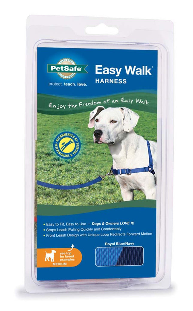 PetSafe Easy Walk Dog Harness Royal Blue; Navy Medium