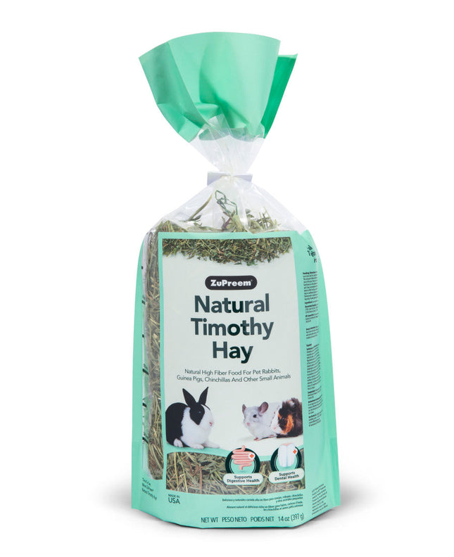 ZuPreem Natures Promise Western Timothy Hay for Small Animals 14 oz