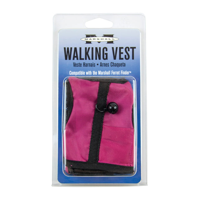 Marshall Pet Products Ferret Finder Walking Vest Maroon Medium
