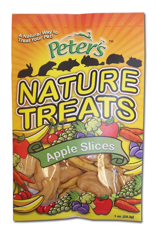 Marshall Pet Products Peters Apple Slice Nature Treats for Small Animals 1 oz