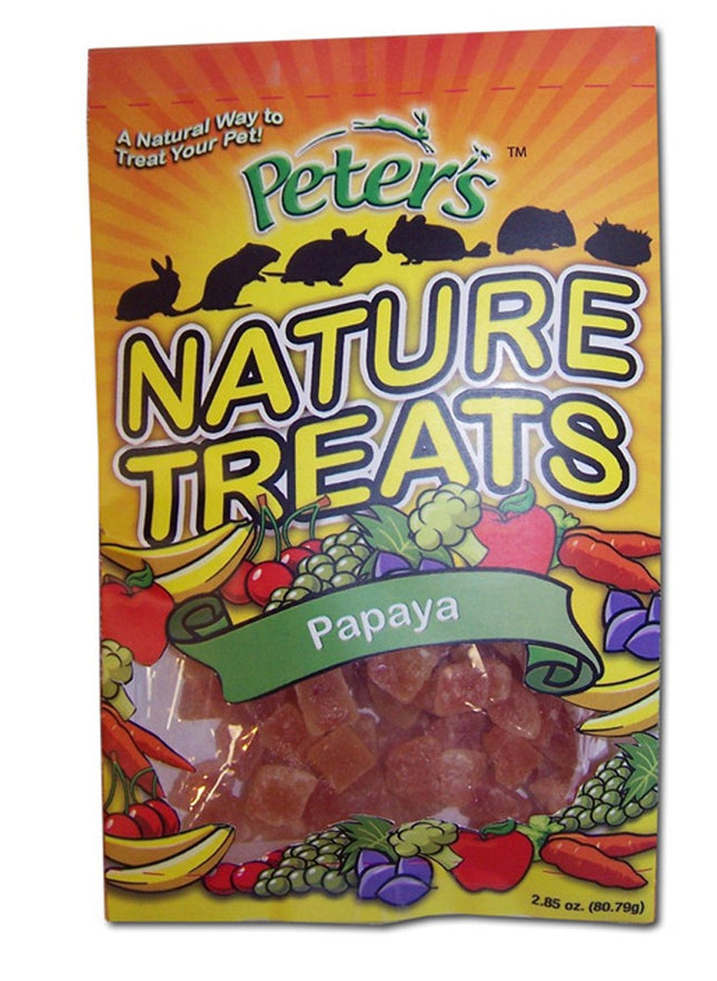 Marshall Pet Products Peters Papaya Nature Treats for Small Animals 2.85 oz