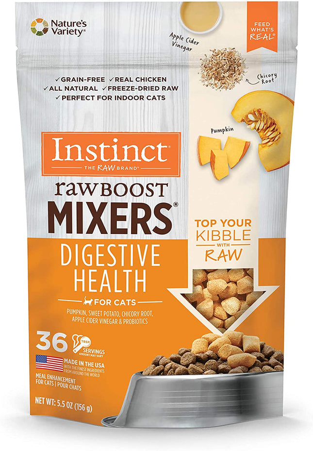 Natures Variety Cat Fd Instinct Raw Boost Mixer Digestive Health 5.5oz. (Case of 12)