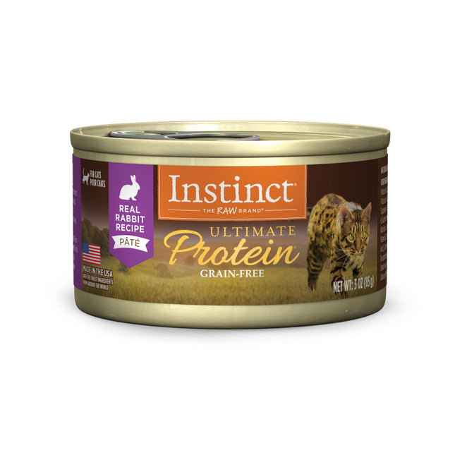 Natures Variety Instinct Can Cat Ultimate Protein Rabbit 3oz (Case of 24)