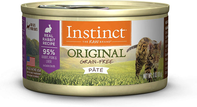 Natures Variety Instinct Can Cat Original Rabbit 3oz (Case of 24)