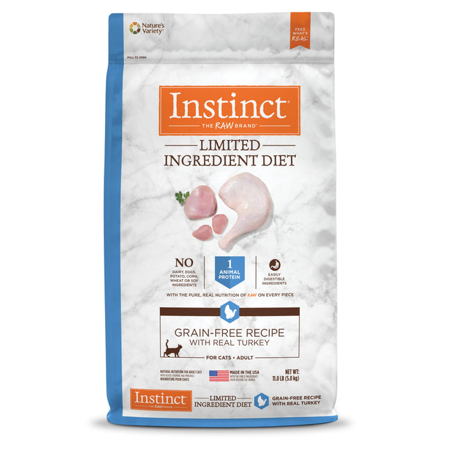 Natures Variety Instinct Cat Limited Ingredient Turkey 5Lb Grainfree