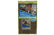 OurPets Cosmic Double Wide Cat Scratcher Scratching Pad Brown; Yellow