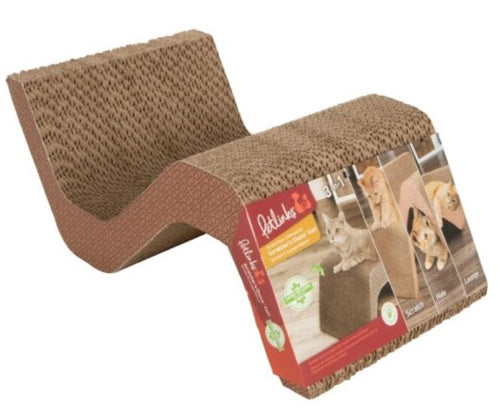 Petlinks Scratchers Choice Curl Corrugate Cat Scratcher With Infused Catnip