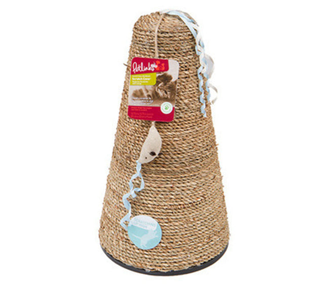 Petlinks Claw Cone Seagrass Cat Scratcher