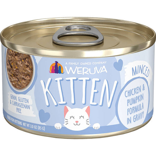 Weruva Cat Kitten Chicken Pumpkin Gravy 3Oz (Case of12)