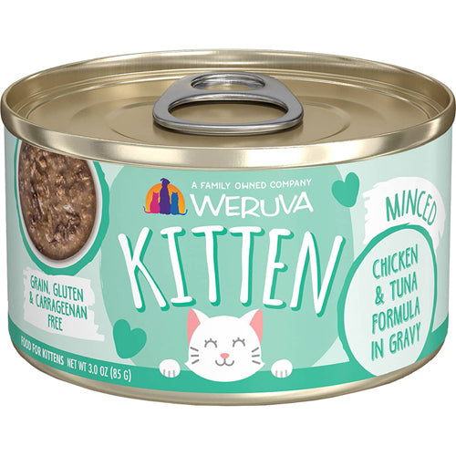 Weruva Cat Kitten Chicken Tuna Gravy 3Oz (Case of12)