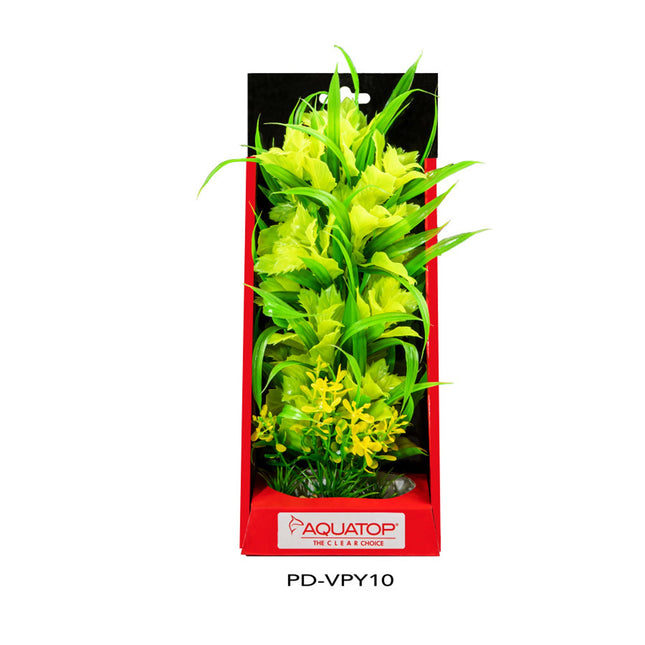 Aquatop Vibrant Passion Plant Yellow; 1ea-10 in