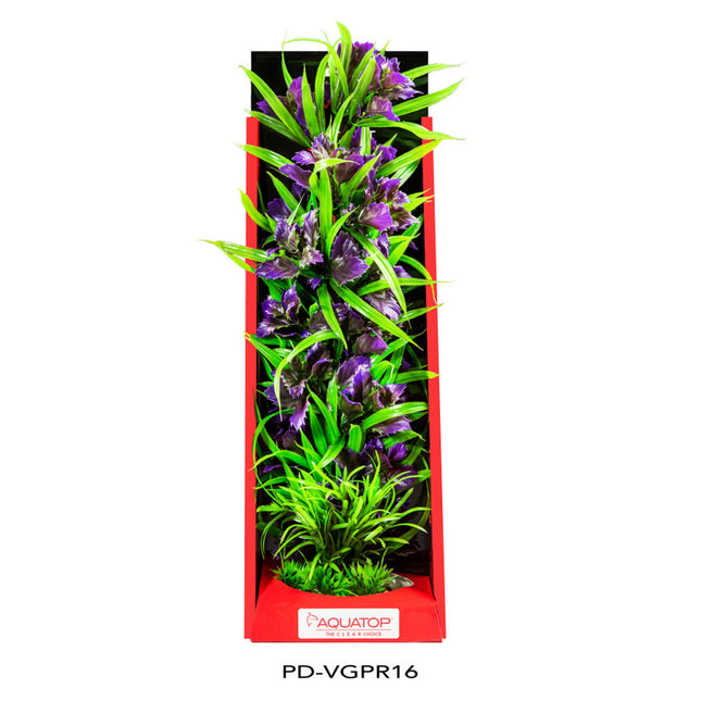 Aquatop Vibrant Garden Plant Purple; 1ea-16 in