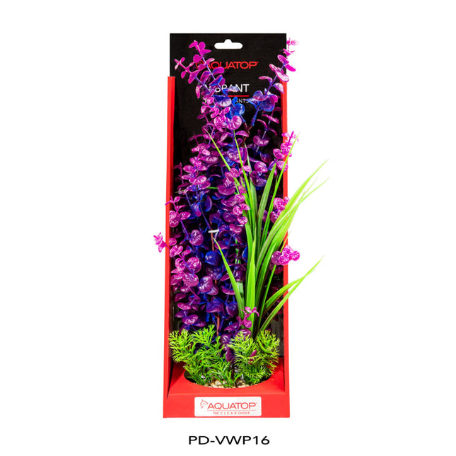 Aquatop Vibrant Wild Plant Purpleberry; 1ea-16 in