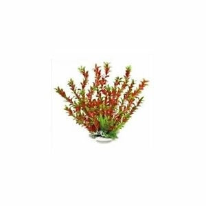 Aquatop Hygro Aquarium Plant with Weighted Base Green; Red 16 in