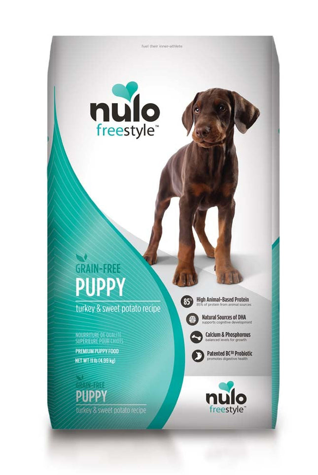 Nulo FreeStyle Grain Free Turkey and Sweet Potato Puppy Recipe 11 lb