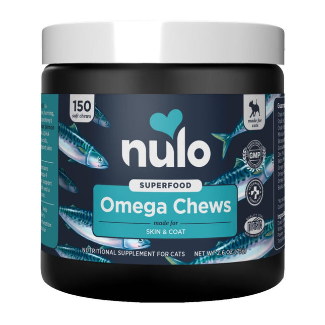 Nulo Cat Supplement Soft Chew Omega 2.6oz.