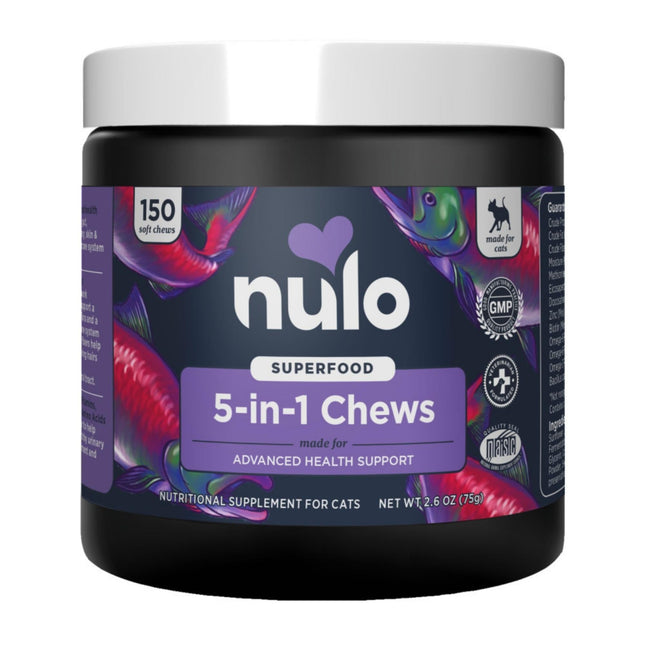 Nulo Cat Supplement Soft Chew 5-In-1 2.6oz.