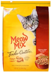 Meow-Mix Tender Centers Salmon and Chicken 13.5 lb