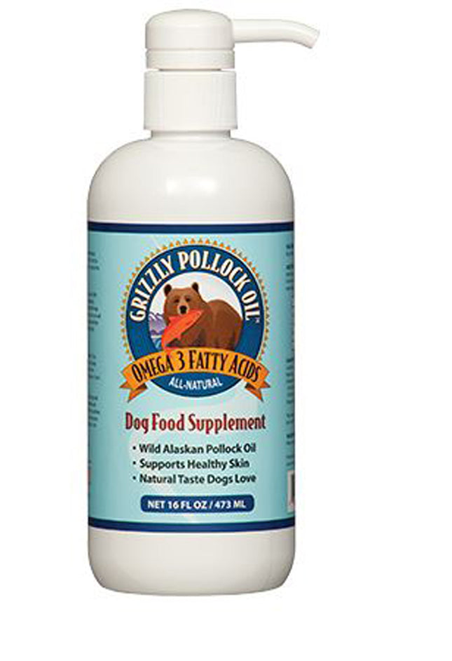 Grizzly Dog Pollock Oil 16Oz