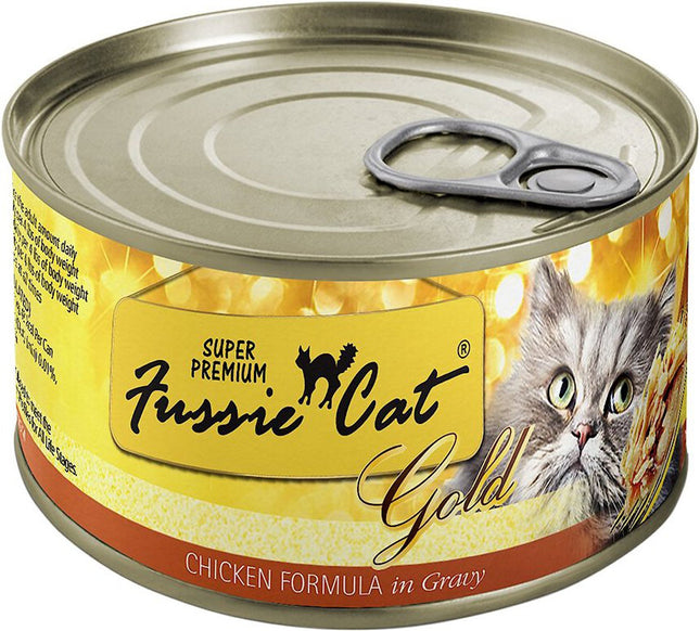 Fussie Cat Chicken With Gravy 5.5oz/24 Can