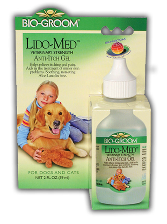 Bio-Groom Lido-Med Veterinary Strength Anti-Itch Gel 2Oz