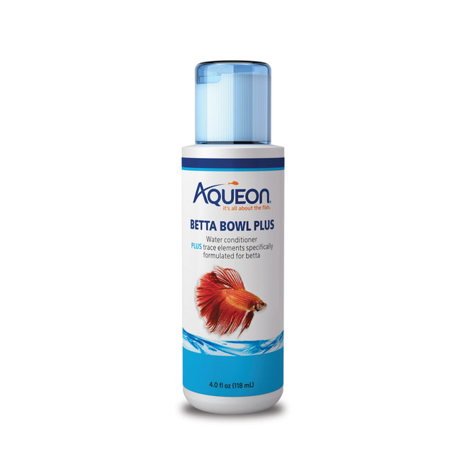 Aqueon Betta Bowl Plus 4oz Water Conditioner Neutralizes Chlorine Aquarium