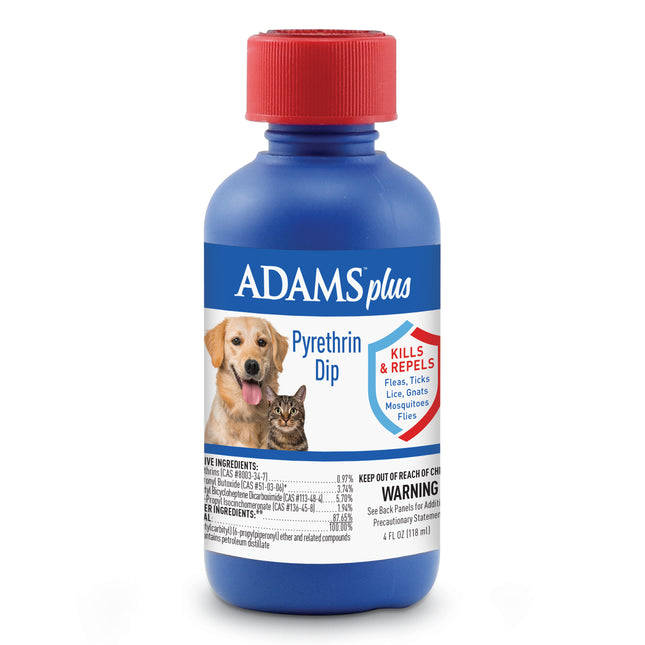 Adams Plus Pyrethrin Dip 4 fluid ounces