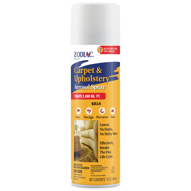 Zodiac Carpet and Upholstery Aerosol Spray 16 Ounces