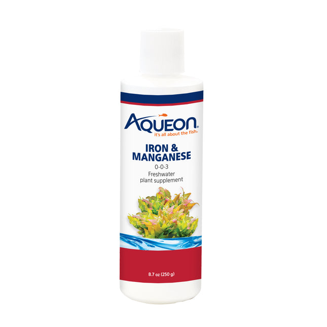 Aqueon Iron & Manganese Supplement 8oz Free Shipping