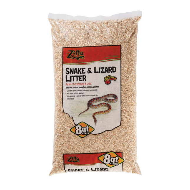 Zilla Snake and Lizard Litter 8 Quarts