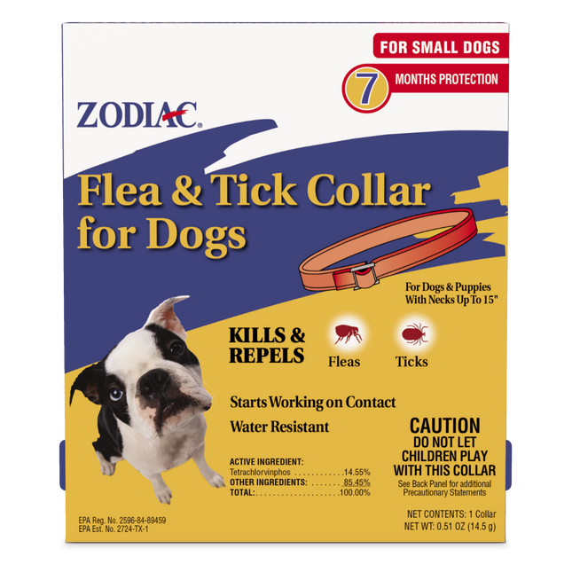 Zodiac Flea and Tick Collar for Dogs Small 15