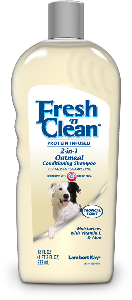 Fresh N Clean 2in1 Conditioning Shampoo Oatmeal W-Baking Soda Tropical 18 fl. oz