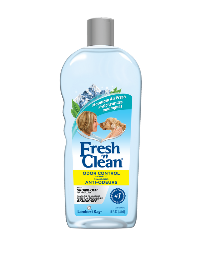 Fresh N Clean Odor Control Shampoo; Mountain Air Fresh 18 fl. oz